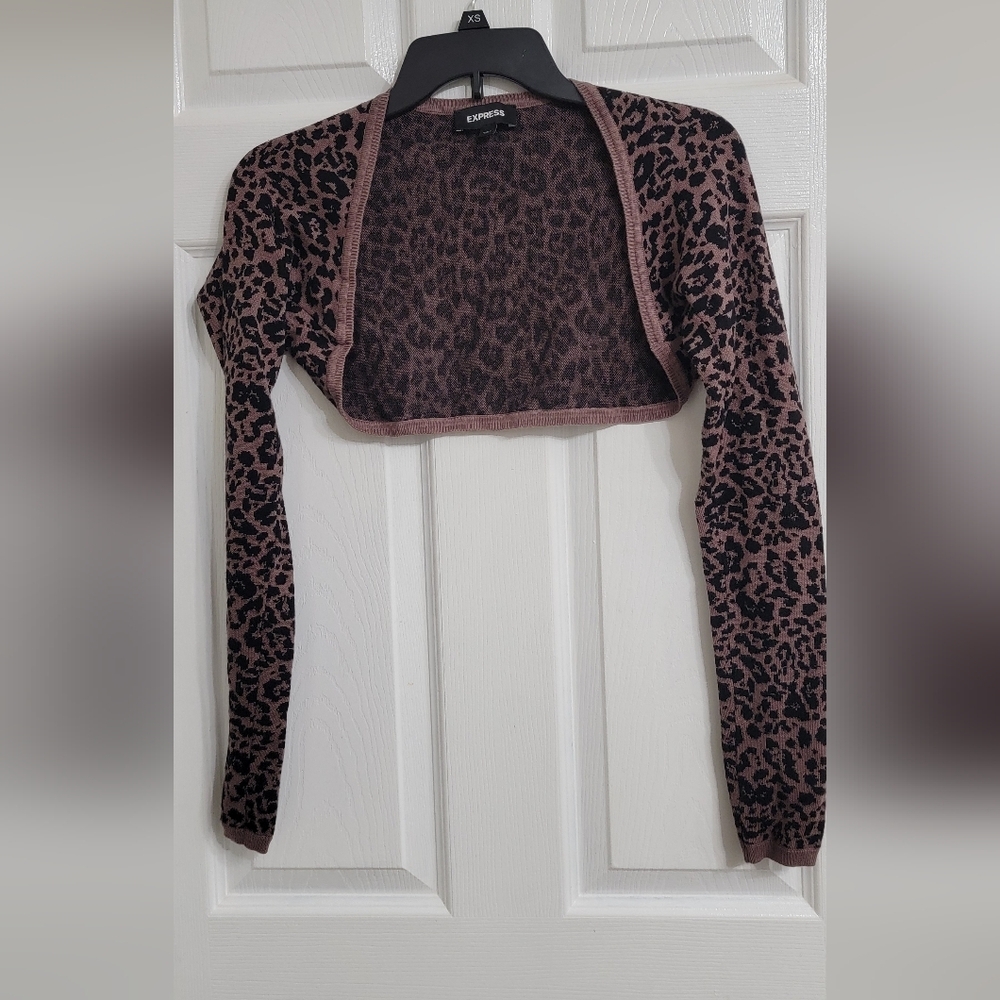 EXPRESS WORMEN TOP ANIMAL PRINT XS